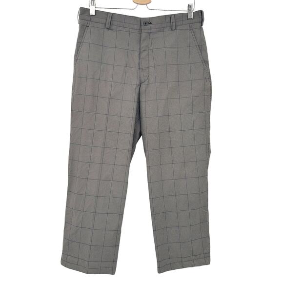 Nike Golf Mens Athleisure Performance Dri Fit‎ Gridline Houndstooth Pants 32 M - Picture 1 of 10